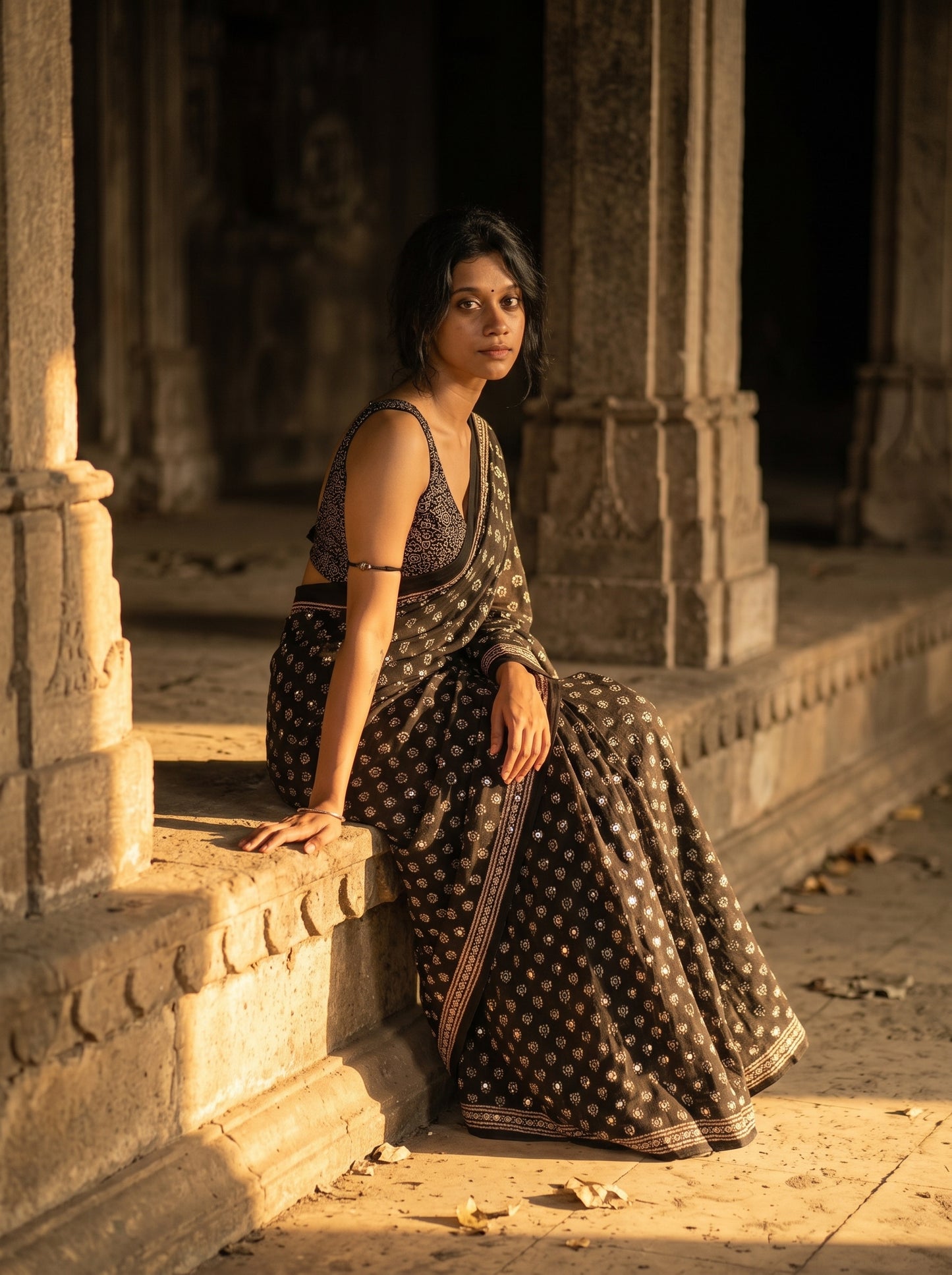 Black Ajrak Print Semi Modal Silk Saree with Heavy Mirror Work and Designer Border
Premium Black Ajrak Semi Modal Silk Saree for Wedding and Festive Wear
Traditional Black Ajrak Saree with Real Mirror Work and Viscose Latkan Pallu
Elegant Black Ajrak Silk Saree for Party Wear and Special Occasions
Designer Black Ajrak Print Saree with Unstitched Blouse Piece
Luxury Semi Modal Silk Black Ajrak Saree with Handcrafted Mirror Work
Women's Black Ajrak Saree with Traditional Print and Rich Pallu Border
Premium Pa