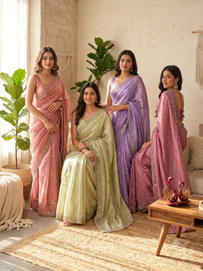 New designer saree collection