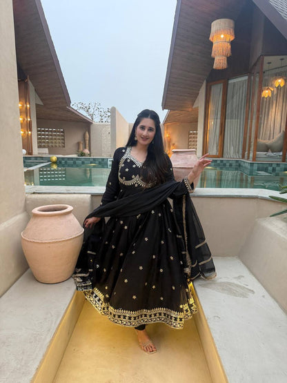 Amrapali Trend Elegant Party Wear Anarkali Suit | Heavy Flair Designer Collection