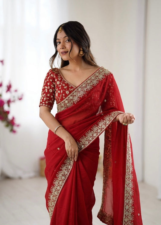 ✨ FESTIVE SPECIAL PREMIUM SEQUINS SAREE COLLECTION ✨