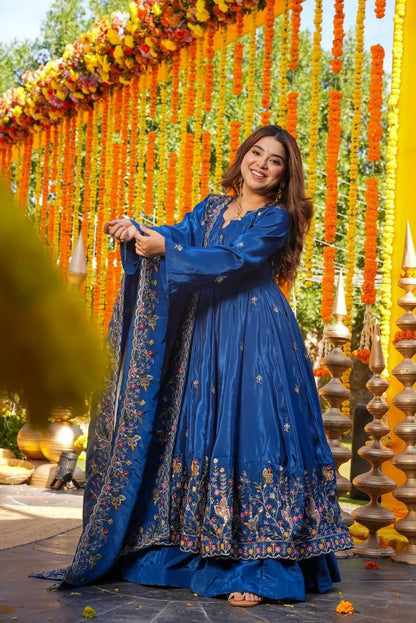 -54%   Amrapali Trend Aamani Floral Anarkali Anarkali Suit Set