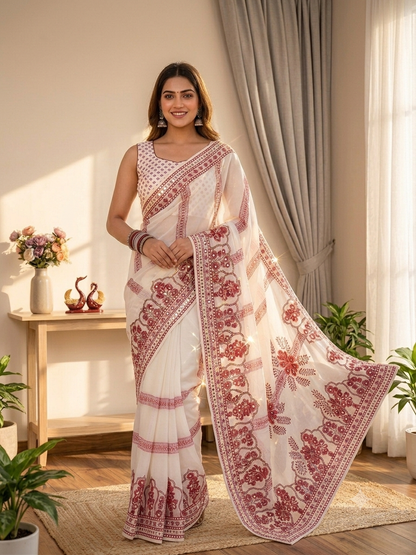 Celebrity style designer saree collection