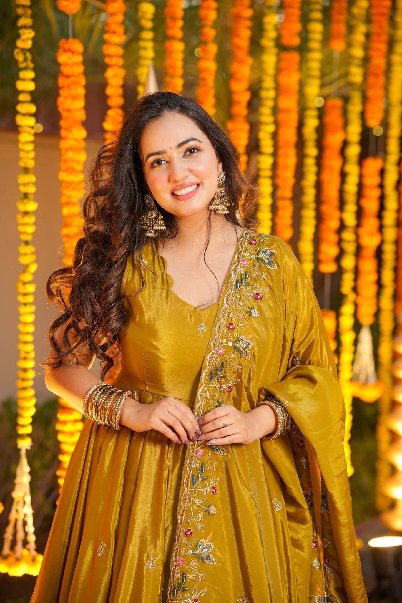 Amrapali Trend Royal Look Natural Crepe Silk Anarkali Suit