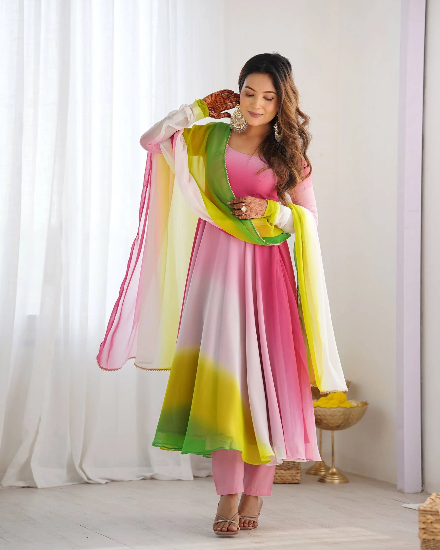 Amrapali Trend New Collection Anarkali Gown Set for Women