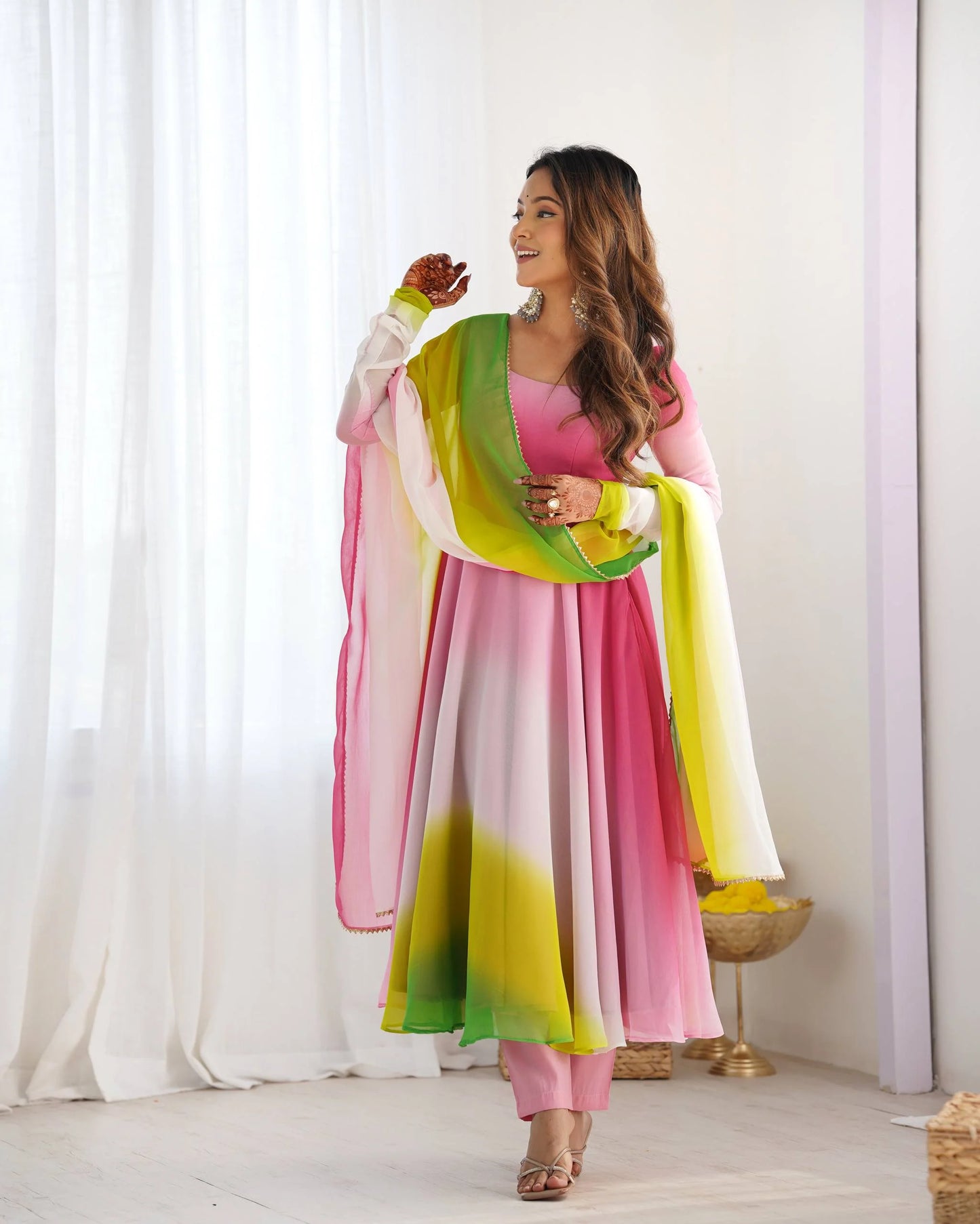 Amrapali Trend New Collection Anarkali Gown Set for Women