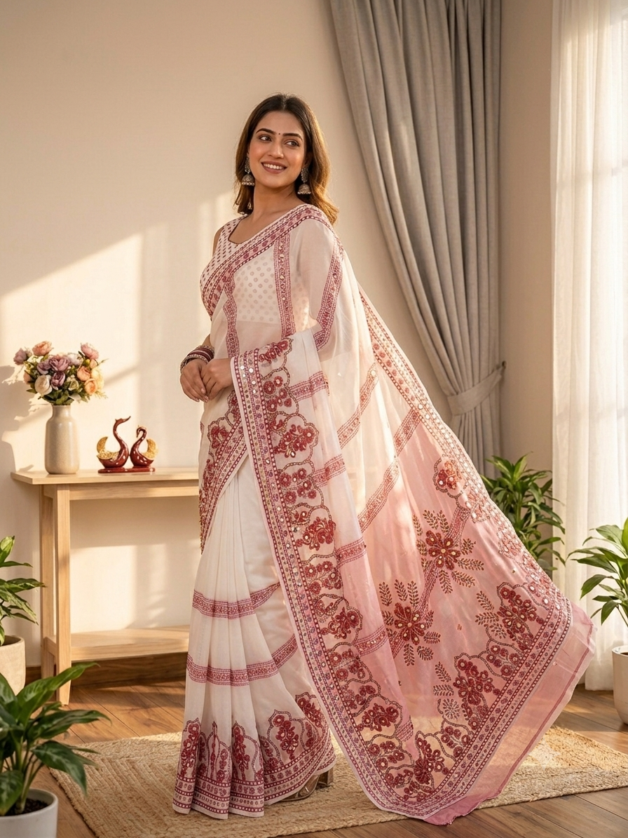 Celebrity style designer saree collection