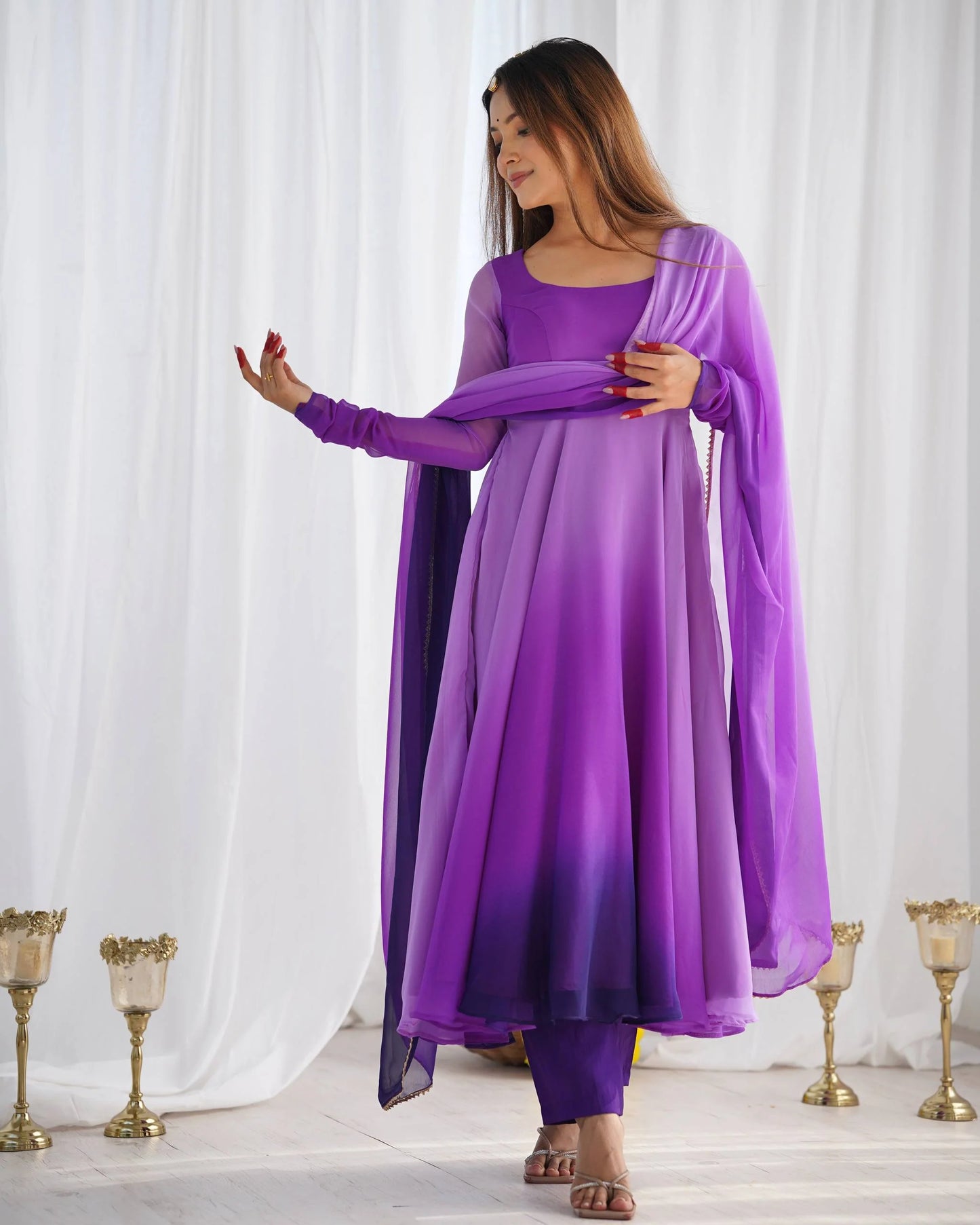 Amrapali Trend New Collection Anarkali Gown Set for Women