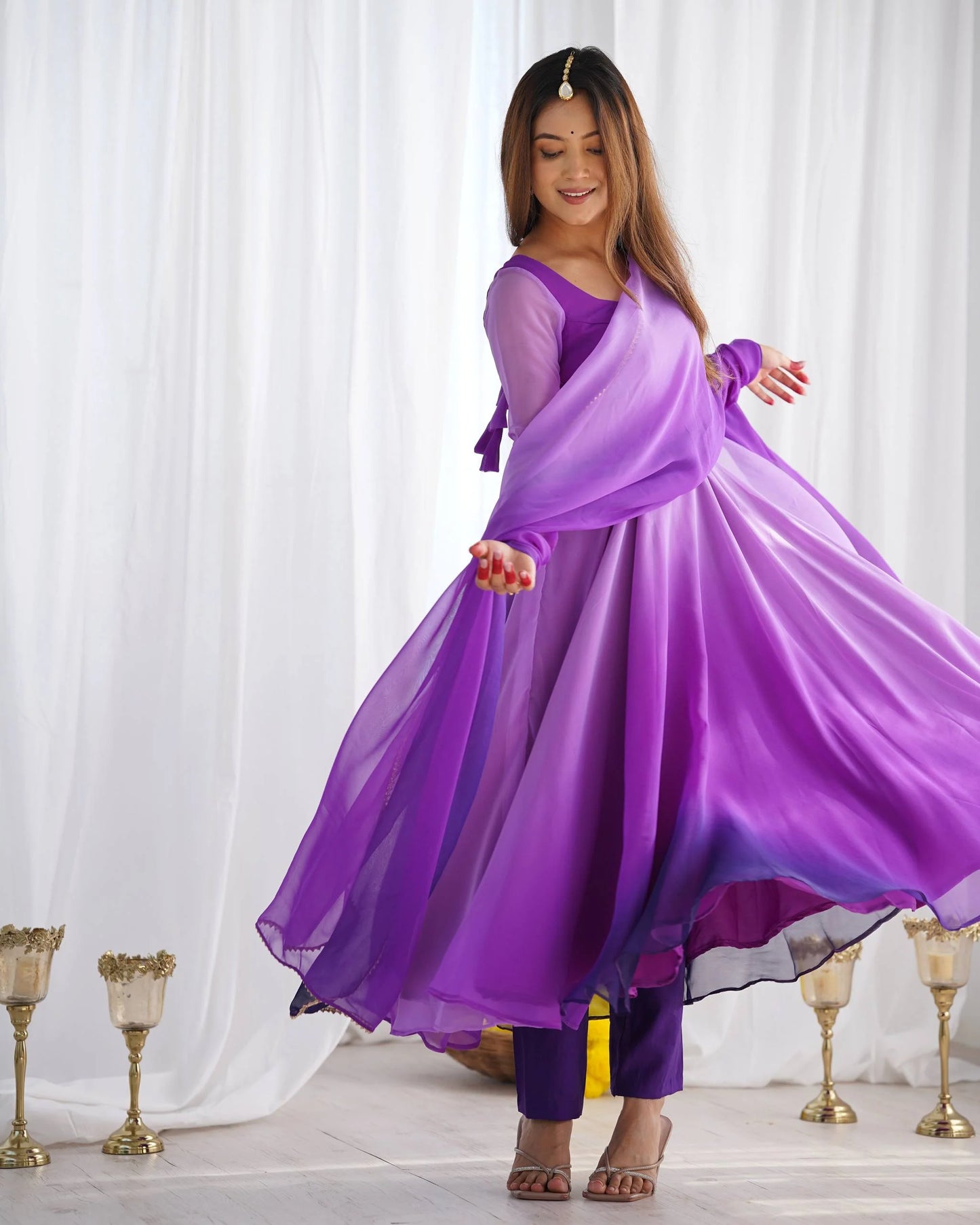 Amrapali Trend New Collection Anarkali Gown Set for Women