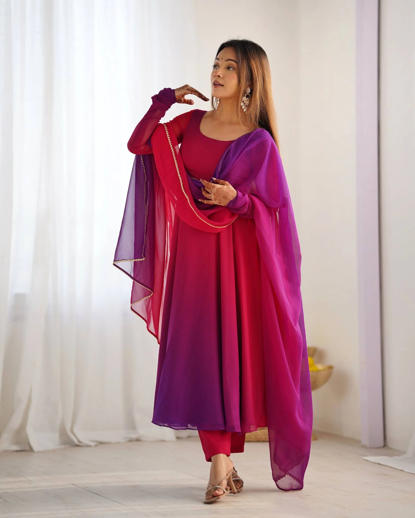 Amrapali Trend New Collection Anarkali Gown Set for Women