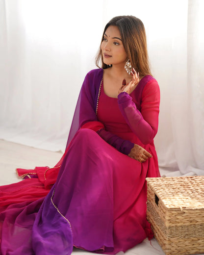 Amrapali Trend New Collection Anarkali Gown Set for Women