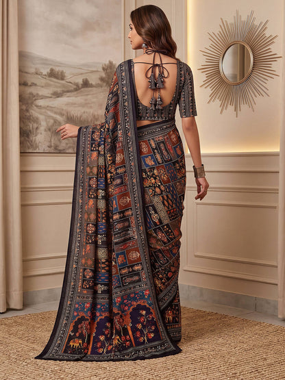 Black Ajrak Print Semi Modal Silk Saree with Heavy Mirror Work and Designer Border
Premium Black Ajrak Semi Modal Silk Saree for Wedding and Festive Wear
Traditional Black Ajrak Saree with Real Mirror Work and Viscose Latkan Pallu
Elegant Black Ajrak Silk Saree for Party Wear and Special Occasions
Designer Black Ajrak Print Saree with Unstitched Blouse Piece
Luxury Semi Modal Silk Black Ajrak Saree with Handcrafted Mirror Work
Women's Black Ajrak Saree with Traditional Print and Rich Pallu Border
Premium 
