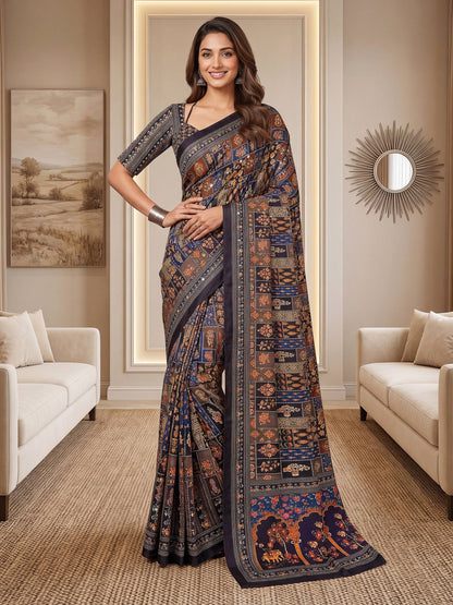 Black Ajrak Print Semi Modal Silk Saree with Heavy Mirror Work and Designer Border
Premium Black Ajrak Semi Modal Silk Saree for Wedding and Festive Wear
Traditional Black Ajrak Saree with Real Mirror Work and Viscose Latkan Pallu
Elegant Black Ajrak Silk Saree for Party Wear and Special Occasions
Designer Black Ajrak Print Saree with Unstitched Blouse Piece
Luxury Semi Modal Silk Black Ajrak Saree with Handcrafted Mirror Work
Women's Black Ajrak Saree with Traditional Print and Rich Pallu Border
Premium