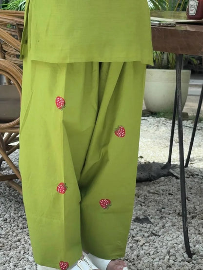 signer Mal Chanderi Cotton FarsDehi Salwar Suit with Multi Needle Embroidery & Fancy Border – Wedding, Festive & Party Wear