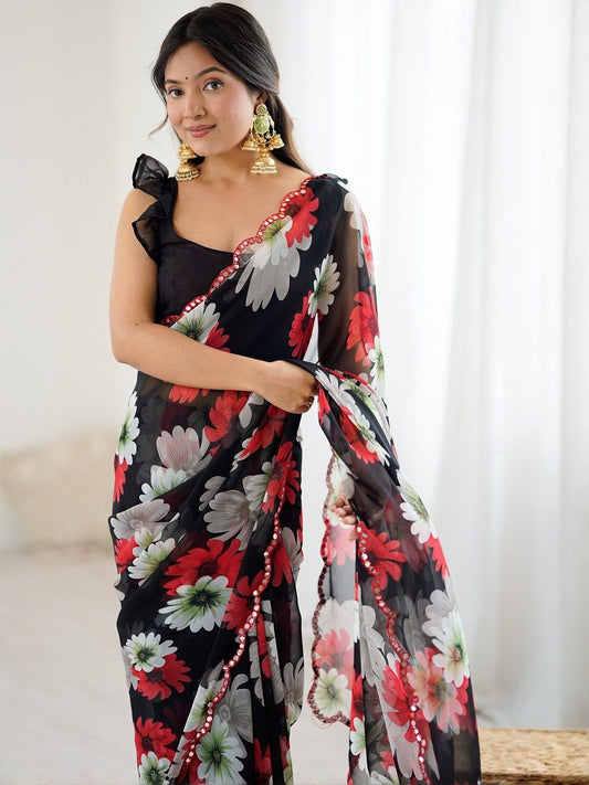 premium-black-georgette-silk-saree