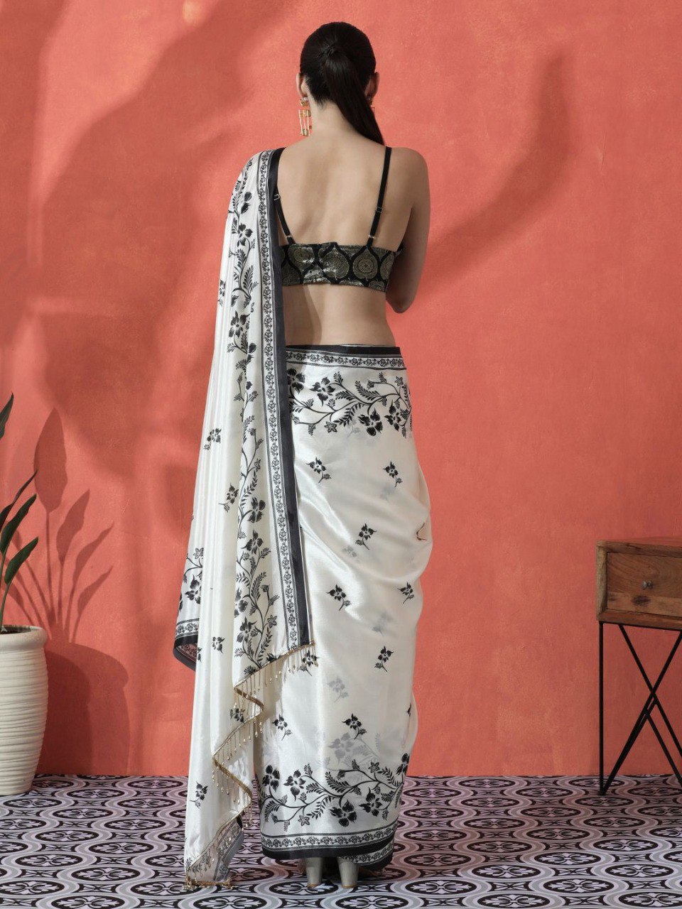 Premium Soft Japan Silk Party Wear Saree with Ultra HD Digital Print